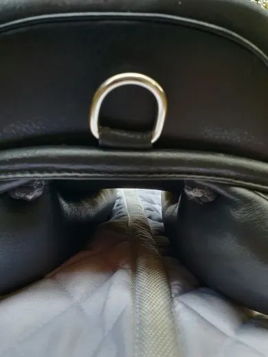 Leder Sattel JUMPER VS Schwerpunkt Springen + Kopfeisen Kindersattel Ponysattel Schwarz o Braun 14 15 Zoll ab 500�