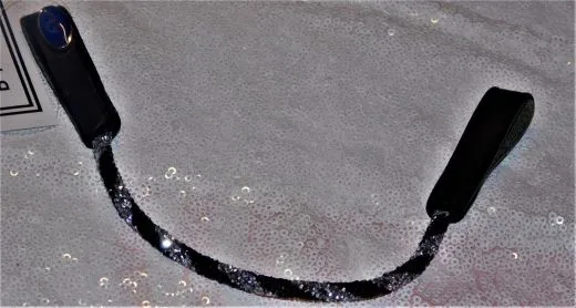 Stirnband NICE Glitzer Minishetty / Shetty 2 Farben Glitzer Stirnriemen