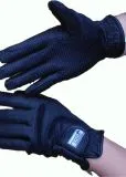 Reithandschuhe  Grippy  Schwarz oder Wei� XXS XS S M L Kunstleder Turnier