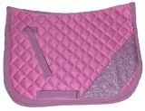 Glitzer Schabracke Sunny Rosa Hellblau Lila NUR Gr. Minishetty 46/34 cm Baumwollen Falabella Minipony Satteldecke kleine Pl�schpferd
