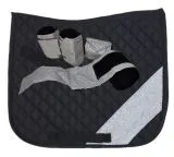 Sun Glitzer Set Schabracke Baumwolle mit Fleece Bandagen Rosa Rot Hellblau Lila Braun Schwarz Minishetty Shetty Welsh