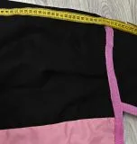 Musterdecke B WARE 600 Denier Regendecke Schwarz / Rosa 70 cm Outdoordecke