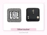Kopfnummern Kopfnummer klein Minishetty Shetty 1 Set = 2 St�ck Glitzer Strass Startnummer Startnummern Turnier