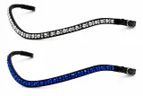 Aurora Stirnrimen Stirnband XFull XX F Kaltblut Glitzer 45 / 50 cm Hot Fix Strass