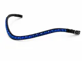 Aurora Stirnrimen Stirnband XFull XX F Kaltblut Glitzer 45 / 50 cm Hot Fix Strass