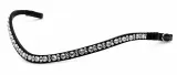 Aurora Stirnrimen Stirnband XFull XX F Kaltblut Glitzer 45 / 50 cm Hot Fix Strass
