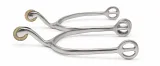 R�dchensporen Sporen Rad Edelstahl Messing 4,5 cm leicht nach oben gebogen 1 Paar = 2 St�ck