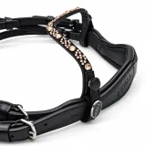 Trense DIONI Minishetty Shetty Welsh Strass Glitzer mit Schmucksteinen in Champagner incl. Z�gel