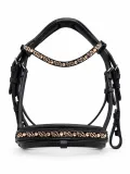 Trense DIONI Minishetty Shetty Welsh Strass Glitzer mit Schmucksteinen in Champagner incl. Z�gel
