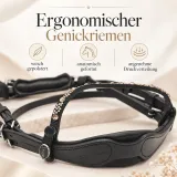 Trense DIONI Minishetty Shetty Welsh Strass Glitzer mit Schmucksteinen in Champagner incl. Z�gel