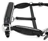 Elara Lederhalfter Glitzer weiches Leder Halfter ergonomisches Genick Minishetty Shetty Welsh Glitzerhalfter