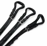 Schweifriemen Minishetty Shetty Pony Schweifmetze Schwarz Leder MS S PO Schweif - Riemen
