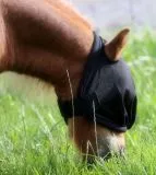 Fliegenhaube Fliegenmaske Pony VB WB Ex Full Kaltblut mit oder ohne Ohren Viel Augenfreiheit Schwarz