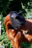 Fliegenhaube Fliegenmaske Pony VB WB Ex Full Kaltblut mit oder ohne Ohren Viel Augenfreiheit Schwarz