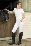Turnierreithose Kinder Reithose Jugendreithose Nina Grip Silcon Grip 152 176 Wei Turnier Reiterhose Glitzer