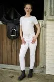 Turnierreithose Kinder Reithose Jugendreithose Nina Grip Silcon Grip 152 176 Wei Turnier Reiterhose Glitzer