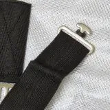 Fliegendecke wei mit Halsteil, abnehmbar Netz 55 65 70 75 80 85 90 95 100 110 cm