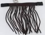 Minishetty Shetty Pony Fliegenband Fliegenfransen Fliegenschutz Blau Braun Fliegenkordeln