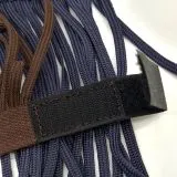 Minishetty Shetty Pony Fliegenband Fliegenfransen Fliegenschutz Blau Braun Fliegenkordeln