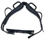 Voltigier Gurt Reithilfe Reitgurt 2 Fu� Schlaufen MS S P Minishetty Shetty Pony Leder FEST !