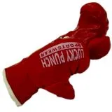 Mini Deko Boxhandschuhe fr den Autospiegel Lucky Punch Rot