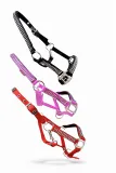 Nylon Halfter Hilly SA Glitzer Minishetty Shetty Glitzerhalfter Nylonhalfter Schwarz Rot Rosa Glitzerhalfter