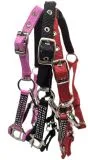 Nylon Halfter Hilly SA Glitzer Minishetty Shetty Glitzerhalfter Nylonhalfter Schwarz Rot Rosa Glitzerhalfter