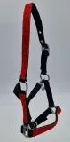 Nylon Halfter Fancy Glitzer Schwarz Rot MMS Minishetty Shetty Mini Shetty Fohlen Fohlenhalfter Glitzerhalfter Nylonhalfter
