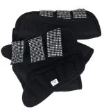 Transportgamaschen  ZOE  Rot Schwarz Rosa / Pink Minishetty oder Shetty / Welsh 600 Denier / Fleece