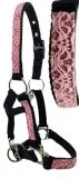 Halfter Fancy MMS MS S Glitzer Rosa Fohlen Fohlenhalfter Glitzerhalfter Kleiner Karabiner