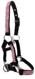 Halfter Fancy MMS MS S Glitzer Rosa Fohlen Fohlenhalfter Glitzerhalfter Kleiner Karabiner