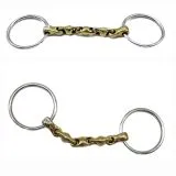 Kugelgebiss Wassertrense Waterford Gebiss 12,5 13,5 14,5 Argentan 4 fach gebrochen