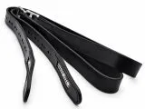 Steigb�gelriemen Glitzer Kinder Riemen kurz 100 110 120 cm Schwarz Glitzersteigb�gelriemen Strass Leder