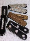 Stiefelchlips Stiefel Clip Glitzer Strass + Lack - Leder + 1 X B- WARE Clips 2 St�ck = 1 Paar