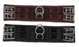 Sattelgurt Kurzgurt 35 45 50 cm Minishetty Shetty Braun Schwarz Neopren Nylon Bauchringe