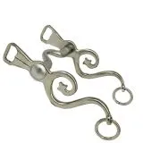 Barock Spanisch Kandare Gold / Silber Farben 12,5 13,5 14,5 15,5 16,5 Show