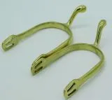 Sporen Gold Farben Rdchen oder Dorn Schwanenhals ergonomische Form Rdchensporen