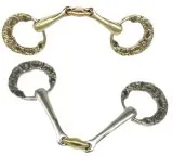 Antik Gebiss gebrochen Blumen Appliziert Spanisch Barock 12,5 13,5 14,5 15,5 16,5 17,5 Gold / Silberfarben Show