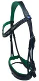 Trense Smaragt Gr�n Lack Glitzer / weiches Leder VB REST RAUS Zaum Reitzaum + Z�gel REST RAUS NUR VB