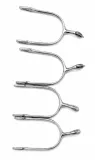 Sporen Silber Farben R�dchen oder Dorn Schwanenhals ergonomische Form R�dchensporen Anatomisch