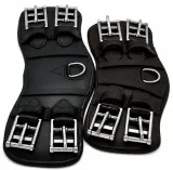 Kurzgurt Leder Minishetty Shetty super Soft 20 25 30 35 cm Sattelgurt anatomisch Braun Schwarz Mondgurt