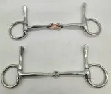 Gebiss Spoon Silber Farben/ Kupfer L�ffel Bit einfach oder doppelt gebrochen 7,5 8,5 9,5 10,5 11,5 Minishetty Shetty ZART Baucher