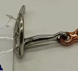 8,4 mm Strke Half Spoon Gebiss Lffel Bit Kupfer Plttchen doppelt gebrochen 7,5 8,5 9,5 10,5 11,5 Minishetty Shetty ZART Baucher