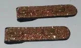 Turnier SET Kopfnummer Kopfnummern Clip Rosgold Rosegold Glitter Glitzer Gebiss im Set mglich Rose