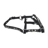 Bl�men Halfter Schwarz Nylon Minishetty Shetty Retro Minishetty Shetty Nylonhalfter Fohlen Schwarz Wei� Bl�mchen