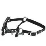 Bl�men Halfter Schwarz Nylon Minishetty Shetty Retro Minishetty Shetty Nylonhalfter Fohlen Schwarz Wei� Bl�mchen