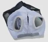 Fliegenhaube - - Lissy Ohne Ohr Ohne Nasenschutz Minishetty SHETTY Grau Schwarz Fliegen Haube Fliegenmaske