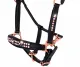 Lederhalfter German Ros� Schwarz Halfter Leder Rosegold VB WB X Full Glitzer Halfter Leder Rosegold