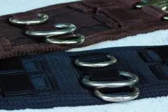 Sattelgurt Kurzgurt 35 45 50 cm Minishetty Shetty Pony Braun Schwarz Neopren Nylon Bauchringe