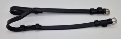 1 Paar Backenstücke Hakenverschluss ( innenliegende Zaumhäken)  Schwarz VB/WB 2 Stück Backenstück Leder